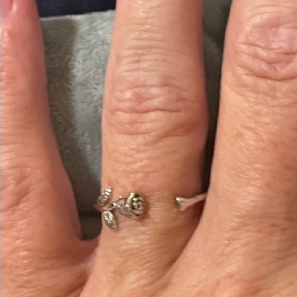 Adjustable Gold And Silver Ring Bundle - image 2